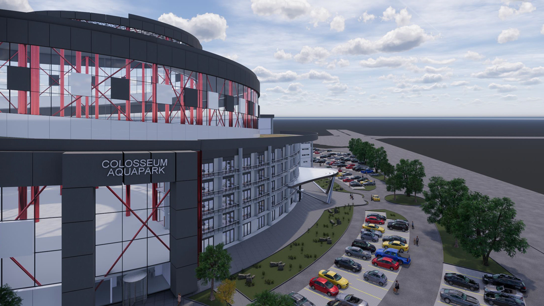 “Colosseum” Eğlence Merkezi Projesi Aquapark Avm Otel Stavropol/Rusya